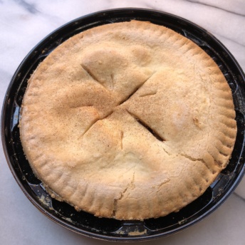 Gluten-free apple pie from Yumbana