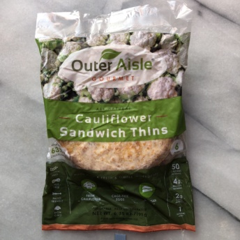 Gluten-free sandwich thins by Outer Aisle Gourmet