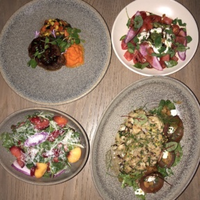 Gluten-free dinner at The Oak at Ojai Valley Inn