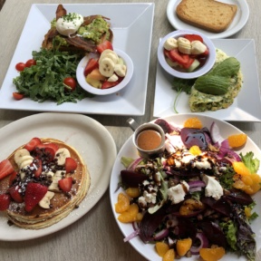 Gluten-free lunch from Jinky's Cafe in Santa Monica