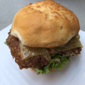 Gluten-free buns at Burger Lounge