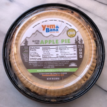 Gluten-free dairy-free apple pie from Yumbana