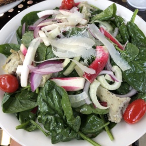 Gluten-free salad from Urth Caffe