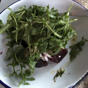 Roasted beet salad from Inotheke