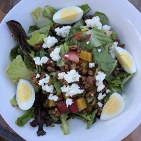 Market salad from Spa Cafe at Ojai Valley Inn