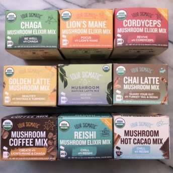 Mushroom coffees and elixirs from Four Sigmatic