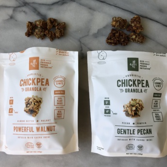 Probiotic chickpea granola by effi