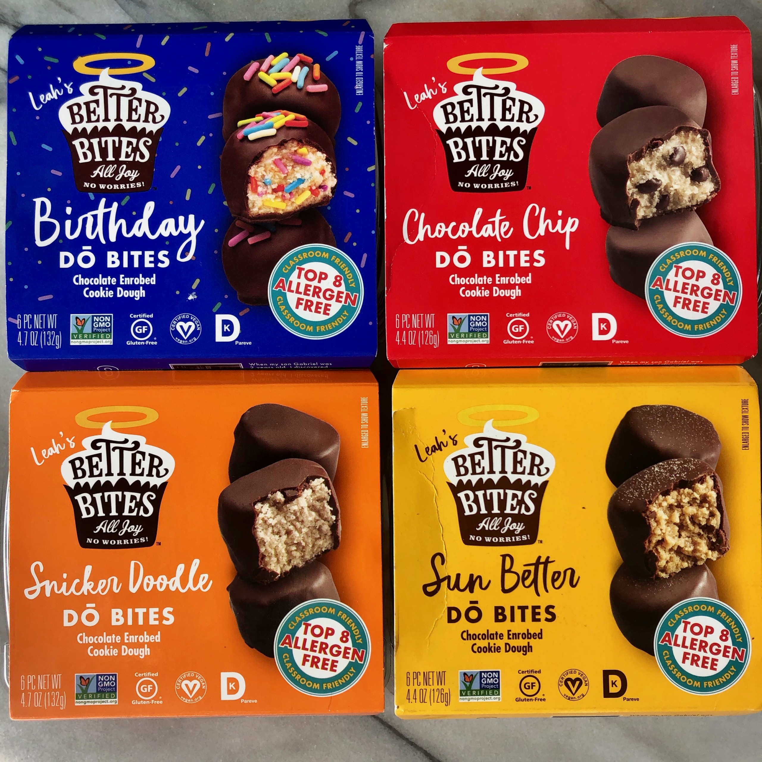 Gluten-free cookie dough bites by Better Bites