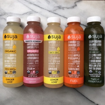 Non-GMO juices by Suja