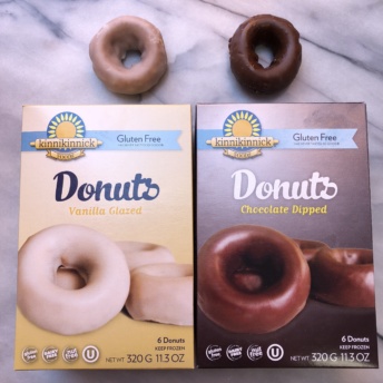 Gluten-free glazed donuts by Kinnikinnick