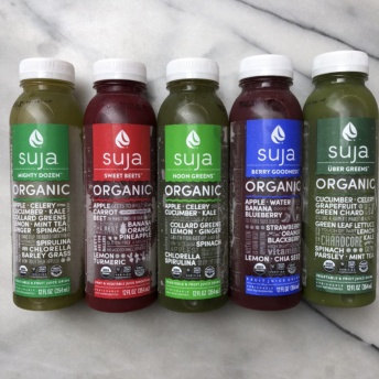 Organic juices from Suja
