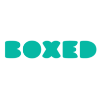 The logo for Boxed
