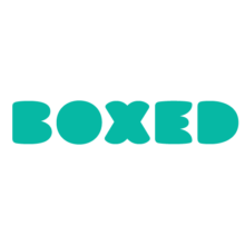 The logo for Boxed