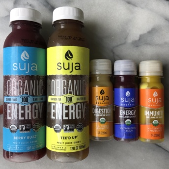 Energy drinks and shots by Suja