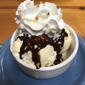 Gluten-free ice cream sundae from Islands Restaurants