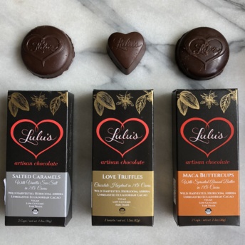 Gluten-free paleo chocolate by Lulu's Chocolate