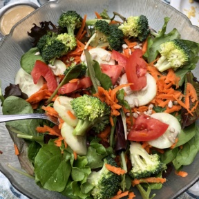 Gluten-free vegetarian salad from The Spot