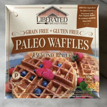 Gluten-free paleo waffles by Liberated Specialty Foods