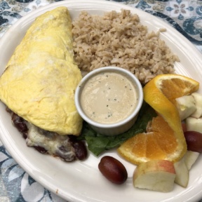 Gluten-free omelet from The Spot