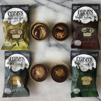 Gluten-free chocolate cups from Cobb's Treats