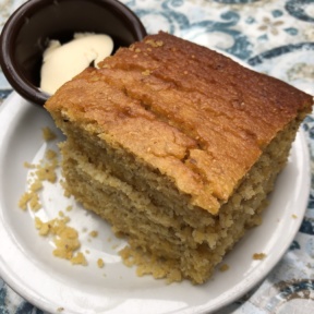 Gluten-free vegan cornbread from The Spot