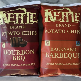 BBQ chips by Kettle Brand