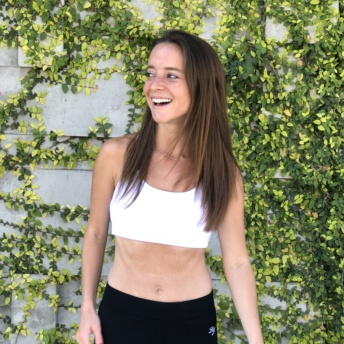 Jackie ready to work out