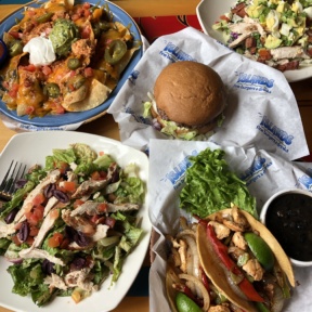 Gluten-free lunch spread from Islands in MDR