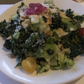 Kale salad from Cafe del Rey