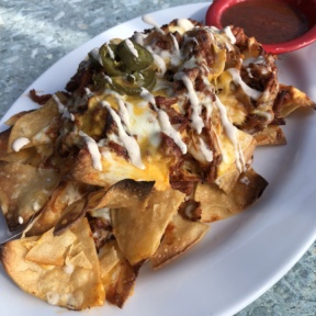 Gluten-free nachos from Tony P's Dockside Grill