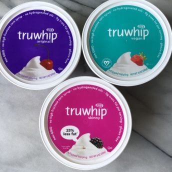 Gluten-free non-GMO whipped topping by truwhip