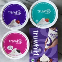 Gluten-free whipped topping by truwhip