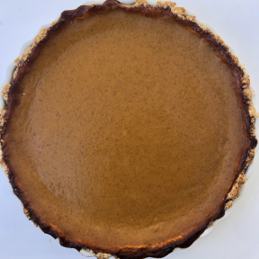 Delicious gluten-free Pumpkin Pie