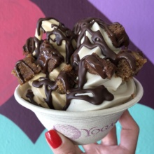 Gluten-free vegan soft serve from Yoga-urt