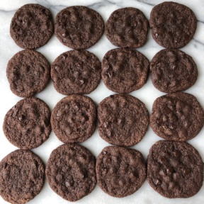 Gluten-free Double Chocolate Chip Cookies