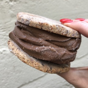 Ice cream sandwich from Yoga-urt