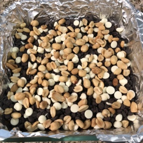 Peanuts in Layer Bars