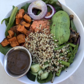 Gluten-free bowl from Luci's at the Orchard