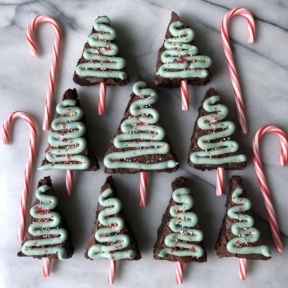 Delicious Christmas Tree Brownies