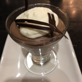 Chocolate mousse from Kitchen West Restaurant