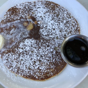 Gluten-free pancakes from Luci's at the Orchard