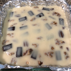 Condensed milk on Layer Bars