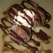 Gluten-free led zeppole from Mangia Nashville