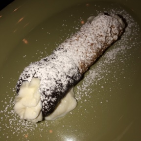 Gluten-free cannoli from Mangia Nashville