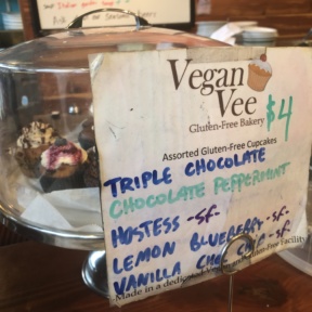 Gluten-free vegan cupcakes from Vegan Vee at The Wild Cow