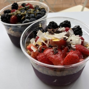 Gluten-free acai bowls from Seeds