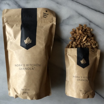 Gluten-free vegan granola by Nora's Kitchen Granola