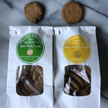 Vegan and chipless cookies from Glenda's Kitchen