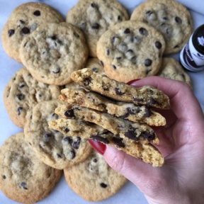 CBD Infused Chocolate Chip Cookies with Medterra CBD oil