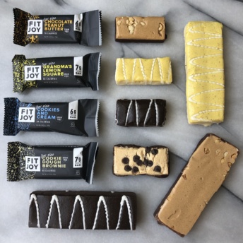Gluten-free protein bars by FitJoy
